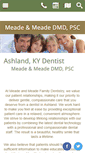 Mobile Screenshot of dentistashlandky.com